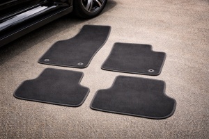 Covorase auto mocheta gri Audi Q3 I, caroserie SUV, fabricatie 08.2011 - 06.2018 - Img 2