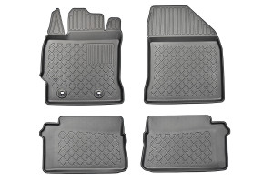 Covorase tip tavita Toyota Auris II, caroserie Hatchback, fabricatie 01.2013 - 12.2018