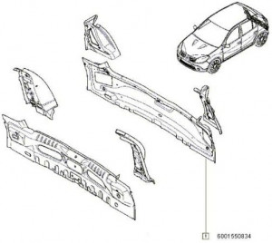 Fusta spate Dacia Sandero - Img 2