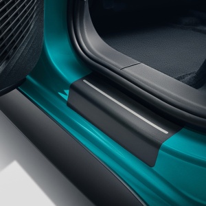 Protectie folie neagra pentru bara spate originala Volkswagen ID.3 2020-2024 - Img 3