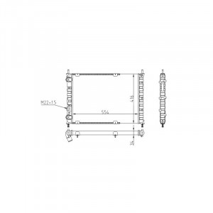 Radiator racire FIAT BRAVA 1996-2001