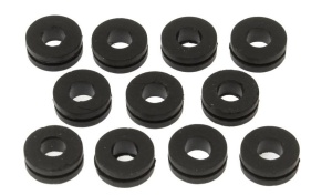 Set 10 Bucati Garnitura cauciuc Diametru gaura / Grommet 6 mm Diametru canalului 1 Diametru gaurii de montare 10 Grosime 5
