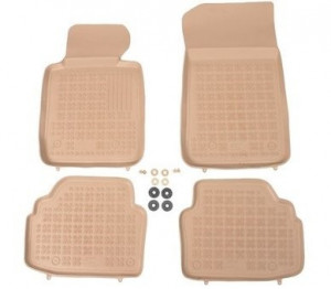 Set covorase cauciuc bej Kia Ceed 2012 - 2018