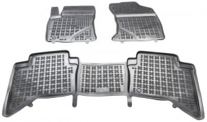 Set covorase cauciuc Toyota Hilux VIII Pick-up 2015 - 2019