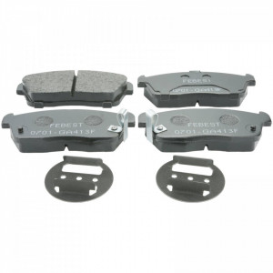 Set plăcuțe, frână disc, față - kit SUZUKI IGNIS 2000-2005