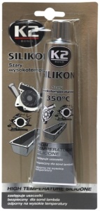 Silicon etanșare pentru temperaturi înalte GREY SILICONE 85GR. +350°C