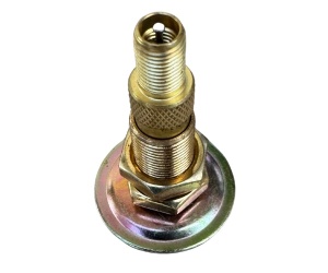 Valvă aer metalică pentru anvelope utilaje și tractoare