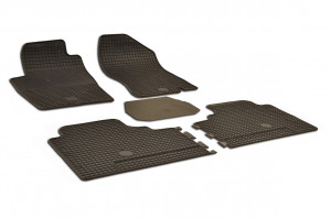 Covorase auto cauciuc NISSAN NAVARA. PATHFINDER 2007-2012 - 5 PCS