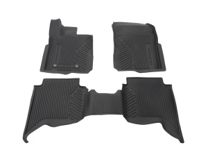 Covorase auto cauciuc originale Ford Ranger Wildtrak cu cabină dublă şi Wildtrak X cu transmisie automată 2022-2024