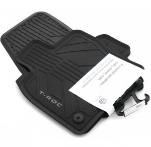 Covorase cauciuc all-wheather originale VW T-ROC 2017-2023 - Img 3
