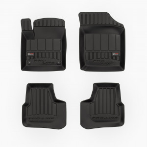 Covorase tip tavita 3D Skoda Citigo, caroserie Hatchback, fabricatie 10.2011 - 2019