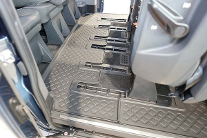 Covorase tip tavita Ford Tourneo Custom, caroserie Van, fabricatie 02.2018 - prezent, rand 3 - Img 2
