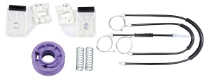 Kit macara geam Fata Stanga VW Polo Coupe 2005-2009