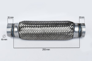 RACORD FLEXIBIL OUTER BRAID (A) 50X250 MM