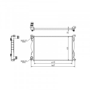 Radiator racire AUDI A6 2004-2011
