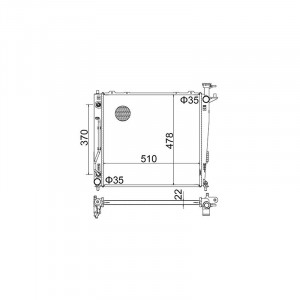 Radiator racire KIA SORENTO II 2010-2016