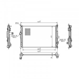 Radiator racire PEUGEOT 308 2013-2021