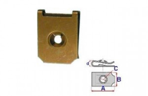 Set 10 Bucati CLIPSURI FIXARE OPEL / CHEVROLET / DAEWOO a - 20.3 b - 15.2 c - 6 d - 4.7