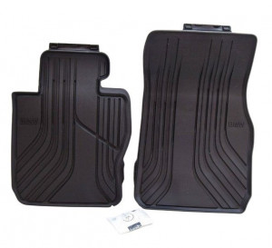 Set 2 covorase auto cauciuc fata all-wheather originale BMW Seria 3 F30 F31 F34 2011-2023
