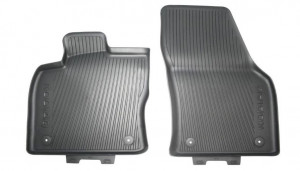Set 2 covorase auto cauciuc, fata originale SKODA KODIAQ 2017-2023 - Img 1
