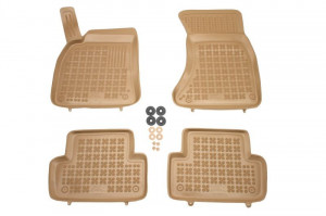 Set covorase cauciuc bej Audi A5 Sportback (8TA) 2009-2017