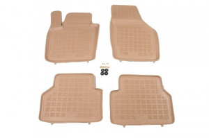 Set covorase cauciuc bej Audi Q3 2011 - 2018