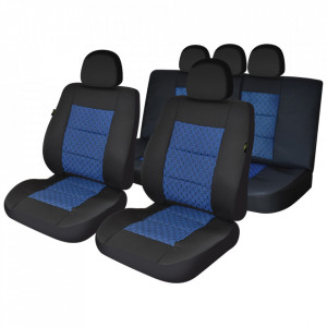 Set huse scaun Premium lux - albastru