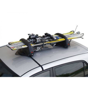 Suport ski si snowboard Menabo Aconcagua cu prindere magnetica, 3 perechi ski / 2 snowboard - Img 9