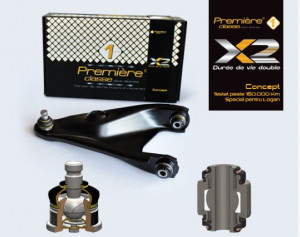 Brat suspensie dreapta X2Concept Dacia Logan/ Dacia Sandero - Img 2