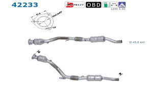 Catalizator Audi A6 2001-2005 - Img 2