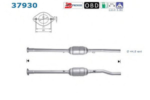Catalizator Volkswagen Golf 5 2003-2006 - Img 2