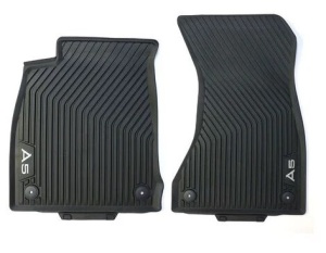 Covorase cauciuc originale fata + spate Audi A5 2017-2024 - Img 3