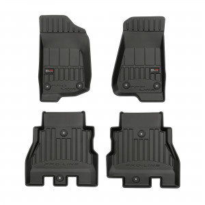 Covorase tip tavita 3D Jeep Wrangler, caroserie SUV, fabricatie 11.2017 - prezent
