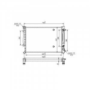 Radiator racire AUDI A6 1997-2001