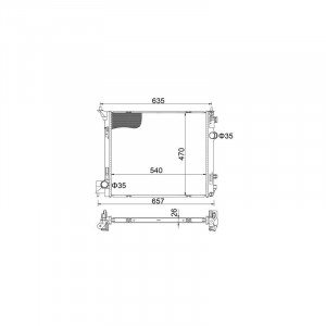 Radiator racire NISSAN QASHQAI 2013-2023 - Img 2