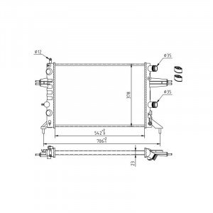 Radiator racire OPEL ASTRA G 1998-2005