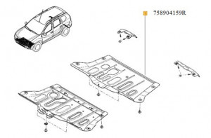 Scut motor 4x4 Dacia Duster II - Img 2