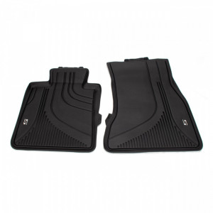 Set 2 covorase auto cauciuc fata originale BMW Seria 5 G30, 2017-2023