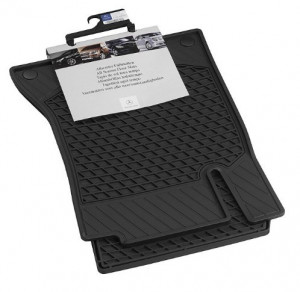 Set 2 covorase fata cauciuc originale Mercedes C-class (W205) 2014 - 2018