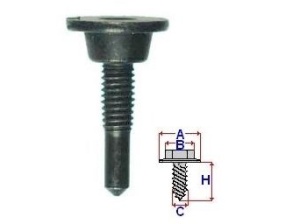 Set 5 Bucati Surub Metric Diametru gaura/surub 5.7 mm Diametru / Latime 17.2 mm Inaltime / Lungime 28.3 mm