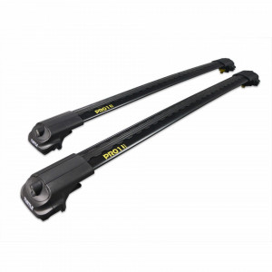 Set bare transversale portbagaj Turtle Air-v1 culoare neagra dedicate pentru VOLKSWAGEN PASSAT VARIANT (B7) 10-14 - Img 2