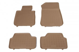 Set covorase cauciuc bej BMW Seria 1 2006 - 2011