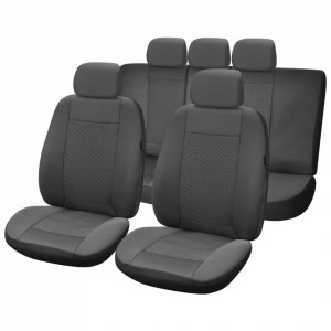 Set huse scaun Lux negru UMB1