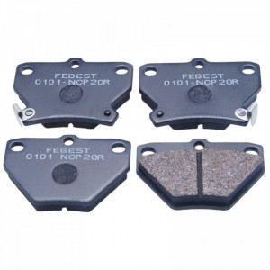 Set plăcuțe, frână disc, spate TOYOTA COROLLA 2001-2007