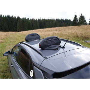 Suport ski si snowboard Menabo Aconcagua cu prindere magnetica, 3 perechi ski / 2 snowboard - Img 10