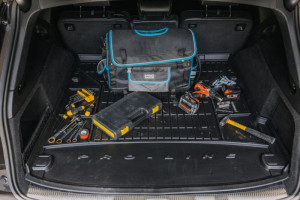 Tavita de portbagaj Mitsubishi Lancer IX, caroserie Hatchback, fabricatie 10.2008 - 08.2017, fara subwoofer - Img 10