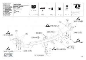 Carlig remorcare Citroen C-Crosser - Img 4