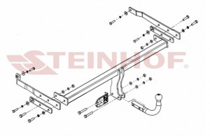 Carlig remorcare Renault Megane III Liftback - Img 2