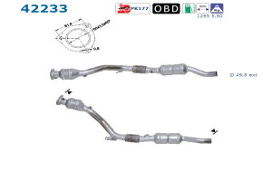 Catalizator Audi A6 2001-2005