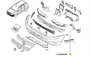 Convergent stanga Dacia Duster